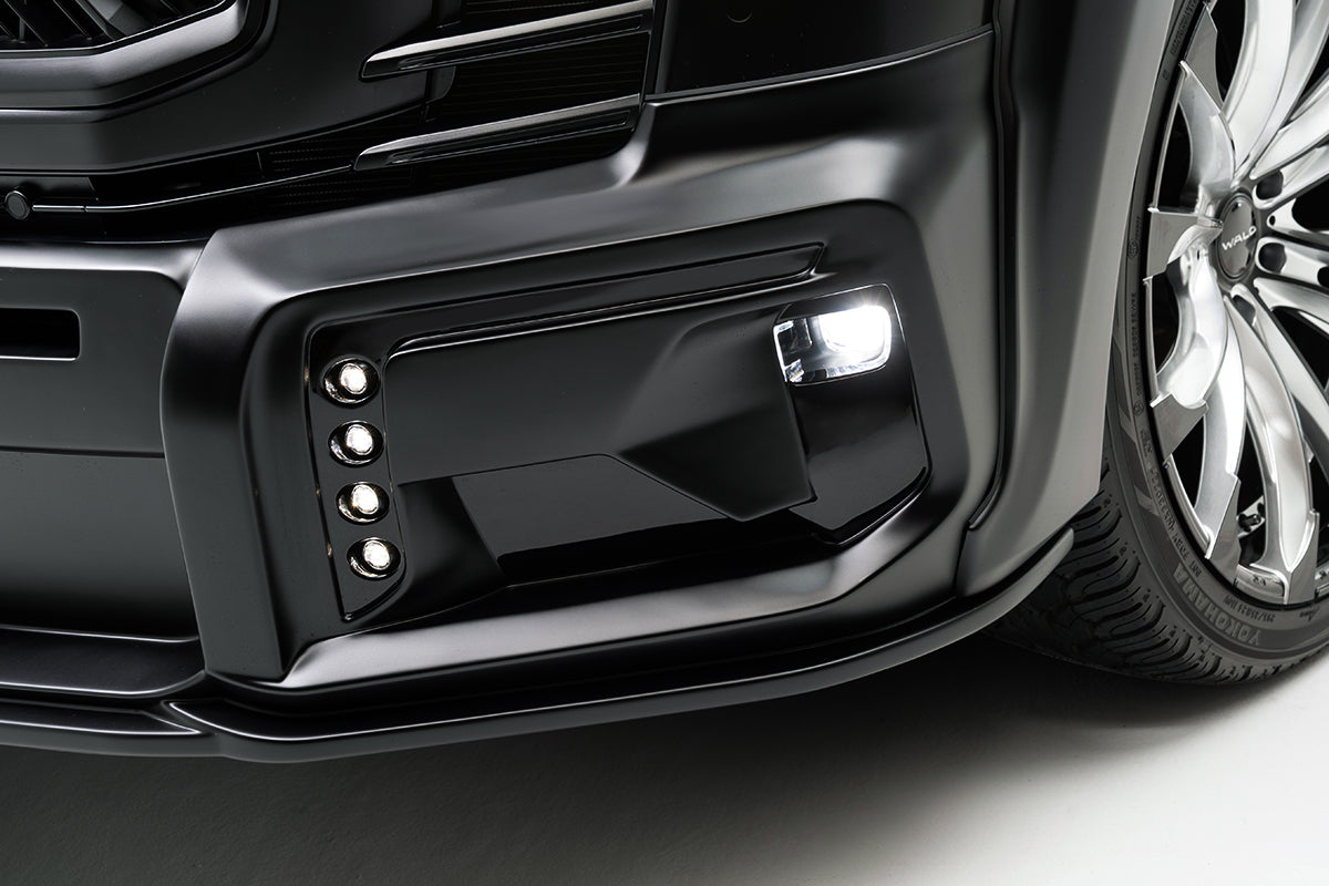 WALD SPORTS LINE BLACK BISON EDITION LEDランプ フロントスポイラー用 ランドクルーザー300系