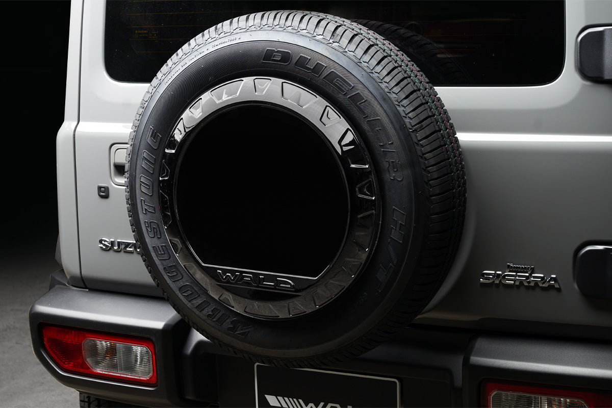 ジムニーシエラ WALD SPORTS LINE BLACK BISON EDITION スペアタイヤカバー