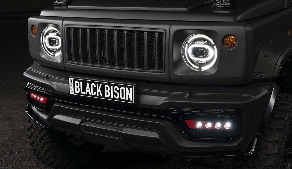 ジムニーシエラ WALD SPORTS LINE BLACK BISON EDITION フロントバンパースポイラー