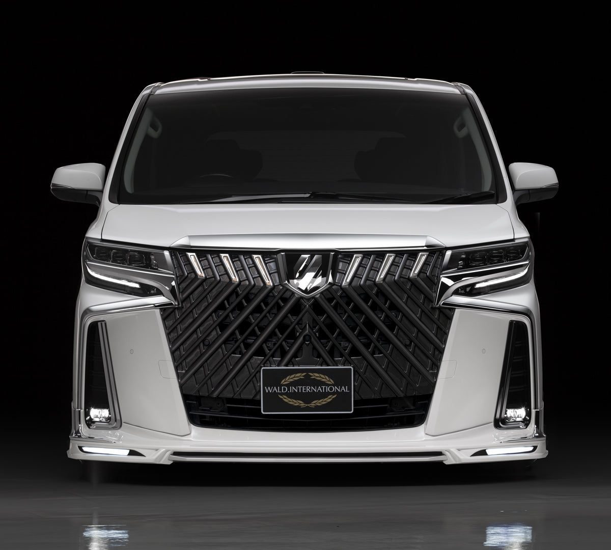 WALD EXECUTIVE LINE フロントスポイラー アルファード30系