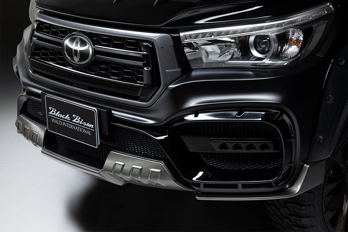 WALD SPORTS LINE BLACK BISON EDITION フロントバンパースポイラー ハイラックス125系