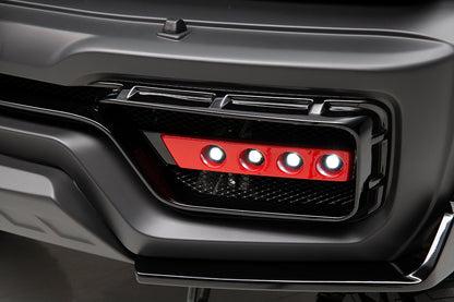 ジムニーシエラ WALD SPORTS LINE BLACK BISON EDITION フロントバンパースポイラー用 LEDランプ