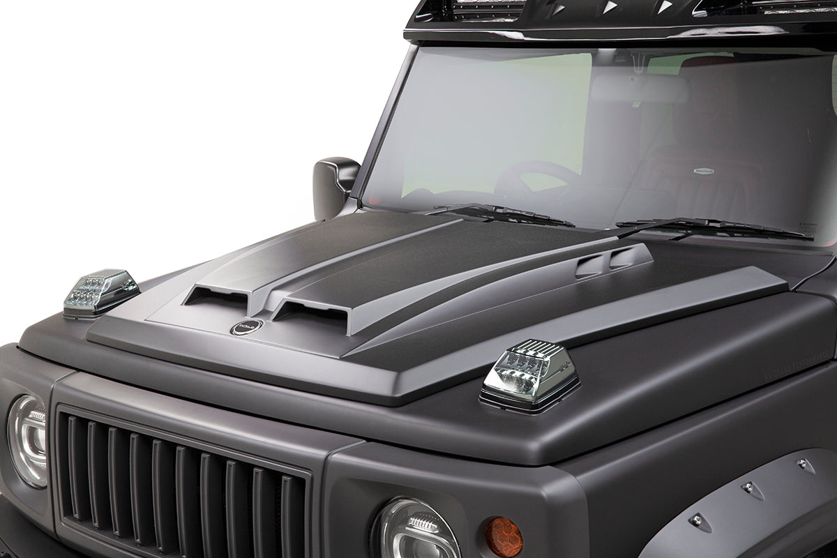 ジムニーシエラ WALD SPORTS LINE BLACK BISON EDITION ボンネットスクープカバー