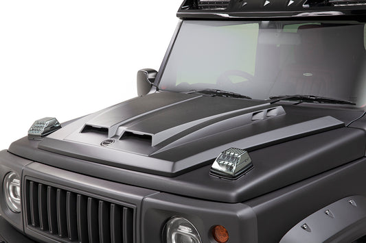 ジムニーシエラ WALD SPORTS LINE BLACK BISON EDITION ボンネットスクープカバー