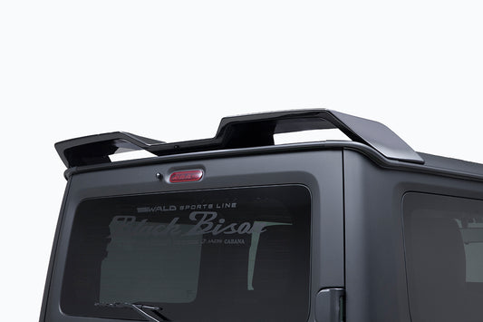 ジムニーシエラ WALD SPORTS LINE BLACK BISON EDITION リアルーフウイング
