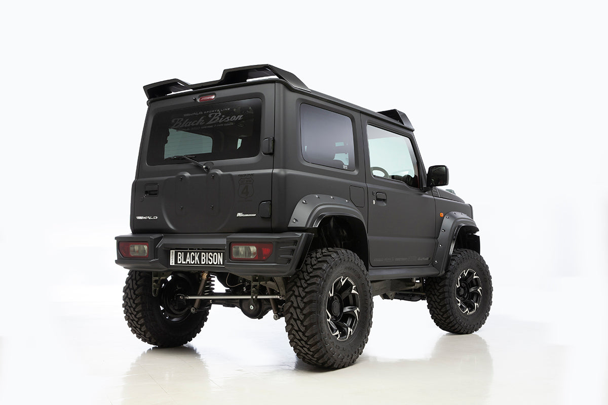 ジムニーシエラ WALD SPORTS LINE BLACK BISON EDITION リアバンパースポイラー